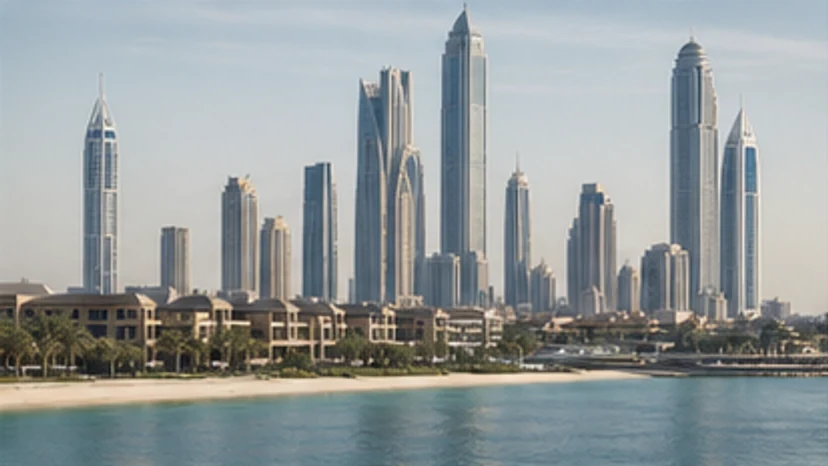 Dubai skyline and luxury architecture